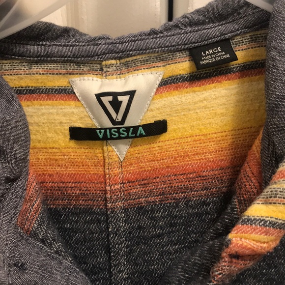 Boys large Vissla hoodie - Picture 2 of 2